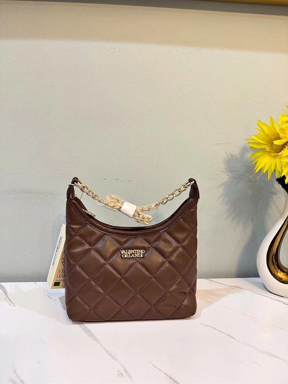 Valentino Orlandi Valencia Shoulder Bags Brown Size One Size